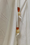 Asymmetric Draped Neckline Blouse