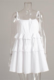 Tiered Ruffle Mini Dress