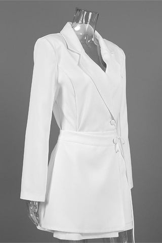Wrap Blazer Dress