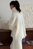 Cable Knit Sweater and Pants Set