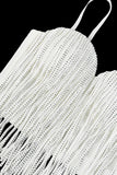 Fringe Embellished Tank Top