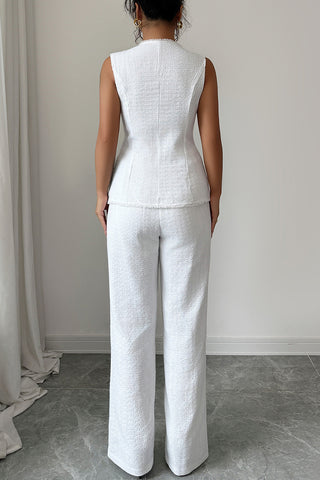 Double-Breasted Pants Set