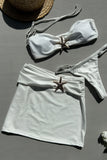 Starfish Embellished Two-Piece Set