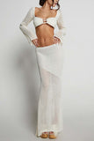 Crochet Skirt Set