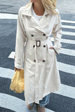 Classic Double-Breasted Trench Coat
