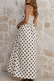 Polka Dot Maxi Dress