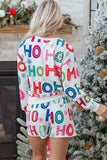 Ho Ho Ho Christmas Lounge Short Set