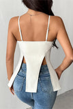 Strappy Corset Tank Top