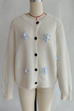 Floral Button-Up Cardigan