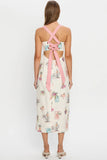 Tropical Print Vacation Dress