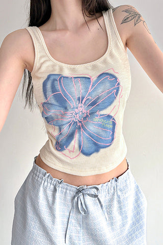 Floral Graphic Tank Top