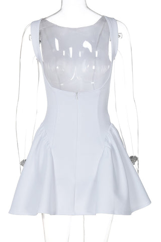 Sleeveless A-Line Casual Dress