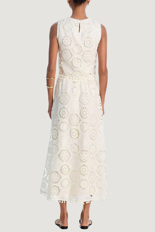 Lace Crop Top and Skirt Set