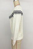 Scandinavian-Inspired Patterned Sweater