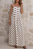 Polka Dot Maxi Dress