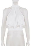 Elegant Halter Neck Tank Top