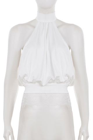 Elegant Halter Neck Tank Top