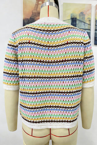 Crochet Pattern Knit Top