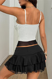 Lace-Trimmed Camisole Top