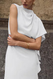 Asymmetric One-Shoulder Evening Dress