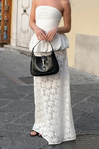 Elegant Lace Maxi Skirt