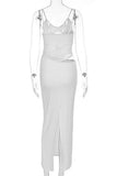 Sleek Cutout Evening Dress