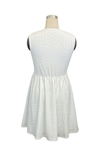 Lace Crochet Casual Dress