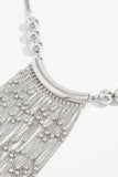 Elegant Fringe Chain Necklace