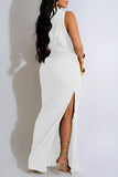 Twist Halter Maxi Dress