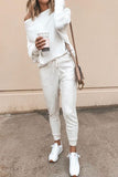 Off-Shoulder Casual Long Sleeve Top