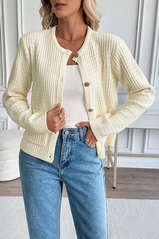 Elegant Button-Up Cardigan