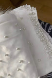 Feathered Off-Shoulder Gala Dress