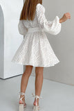 Flowy Long Sleeve Casual Dress