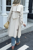 Classic Double-Breasted Trench Coat