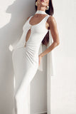 Elegant Cutout Evening Dress