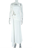 Elegant Ruched Evening Dress