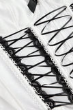Lace-Up Corset Tank Top