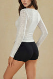 Elegant Long Sleeve Blouse