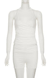 Stylish Halter Short Set