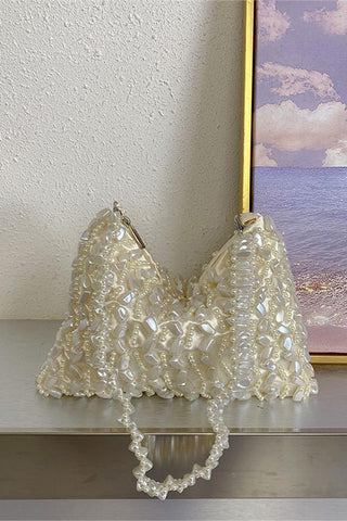 Beaded Evening Clutch Bag