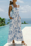 Floral Sleeveless Maxi Dress