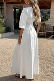 Off-Shoulder Vacation Dress