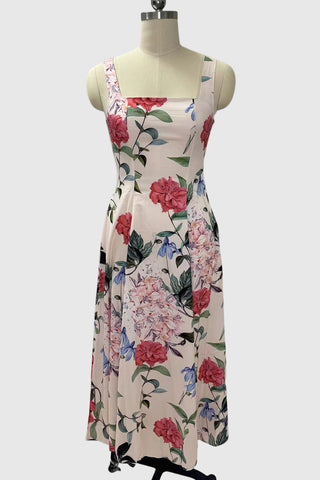 Sleeveless Floral Maxi Dress