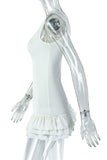 Ruffle Hem Casual Dress