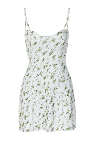Floral Print Casual Mini Dress