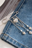Stylish Chain Brooch Accessory