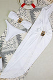 Elegant One-Shoulder Bikini Set
