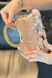 Floral Embellished Clutch Bag