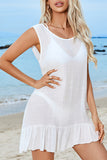 Elegant Back Detail Beach Cover-Up