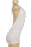Halter Neck Lace Romper